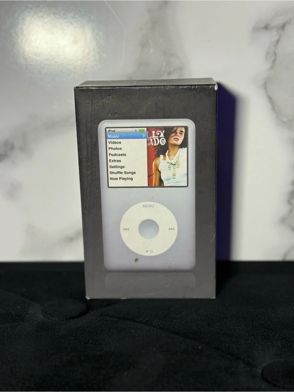 Apple iPod Classic Silver with White Click Wheel